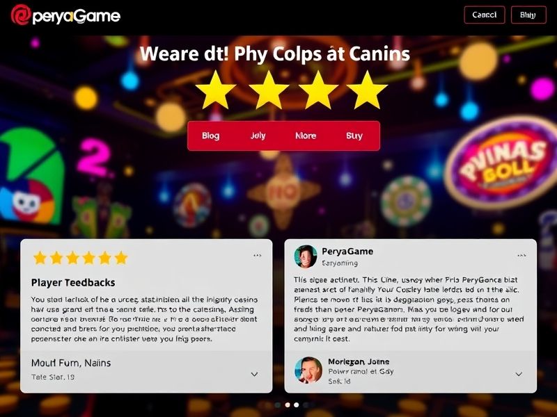 Discover peryagame.com – your premier destination for online gambling. Play popular casino games like live roulette, baccarat, and blackjack at a trusted platform with exclusive bonuses.