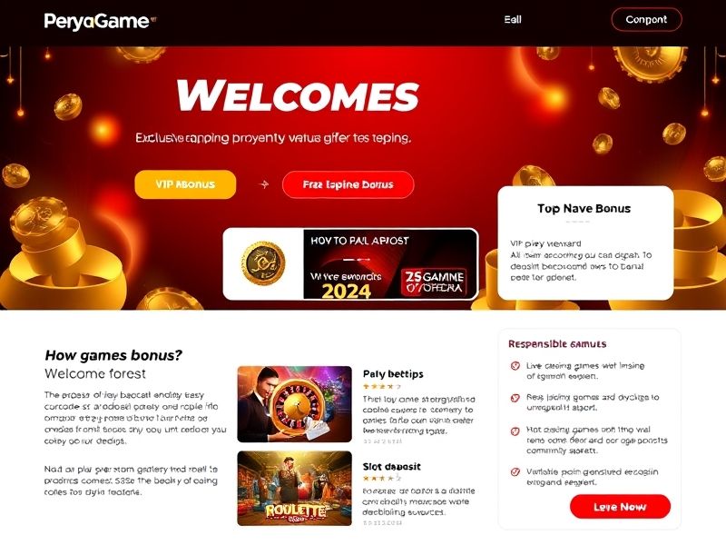 Discover peryagame.com – your premier destination for online gambling. Play popular casino games like live roulette, baccarat, and blackjack at a trusted platform with exclusive bonuses.
